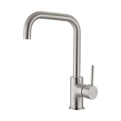 Nero Dolce Kitchen Mixer Square Shape - Brushed Nickel - Burdens Plumbing