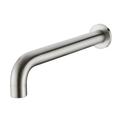 Nero Dolce Spout Only (200mm) - Brushed Nickel - Burdens Plumbing