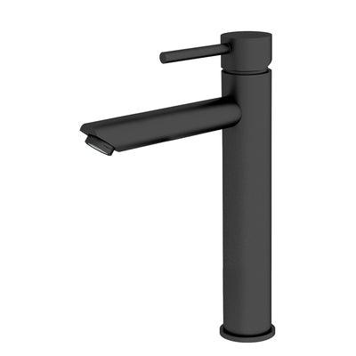 Nero Dolce Tall Basin Mixer - Matt Black - Burdens Plumbing