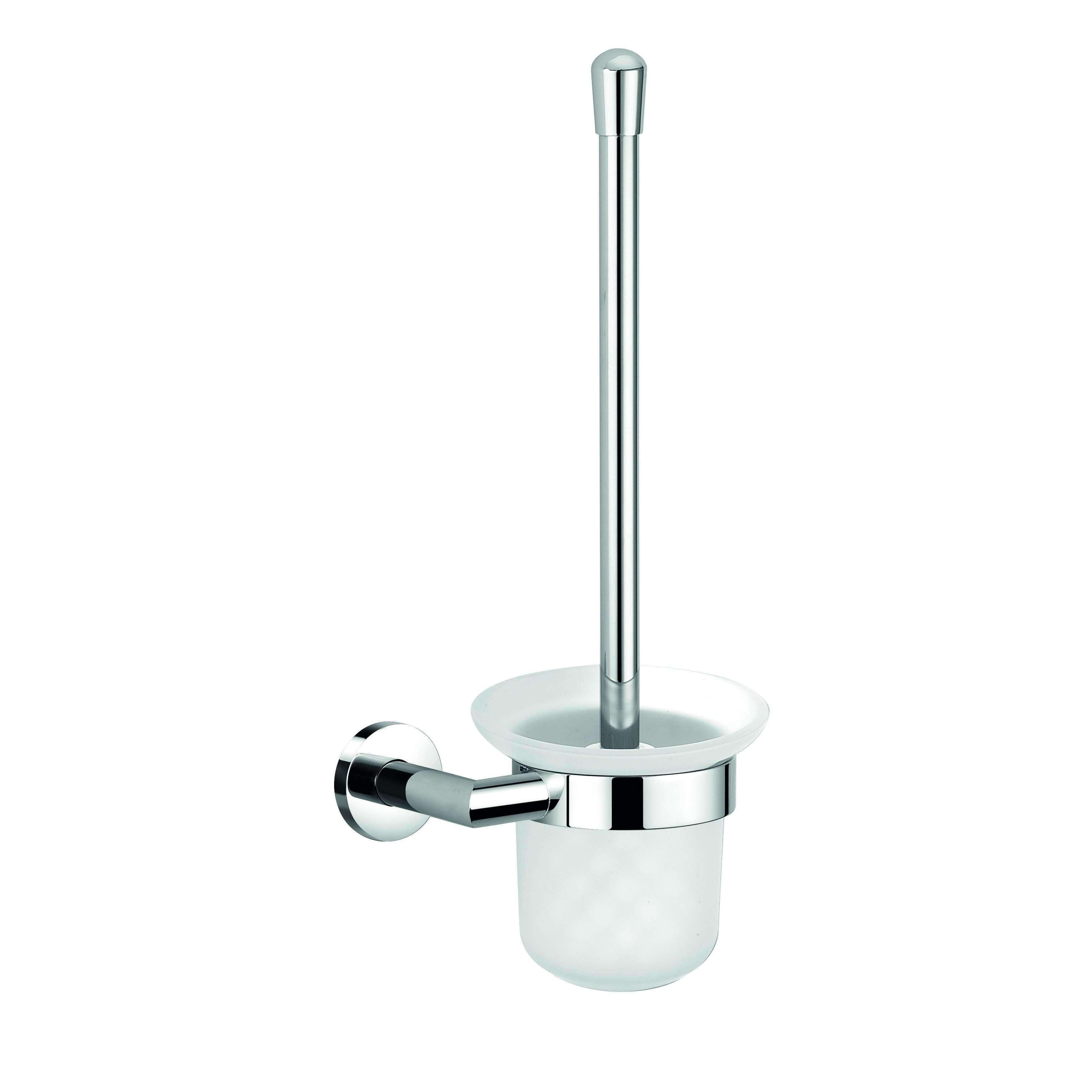Nero Dolce Toilet Brush Holder - Chrome - Burdens Plumbing