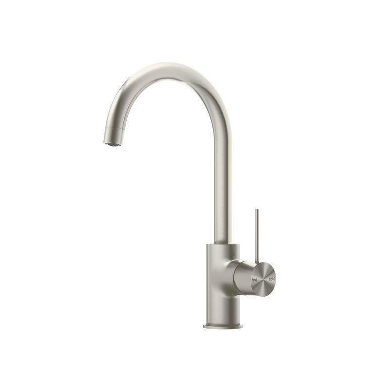 Nero Mecca Kitchen Mixer Brushed Nickel - Burdens Plumbing