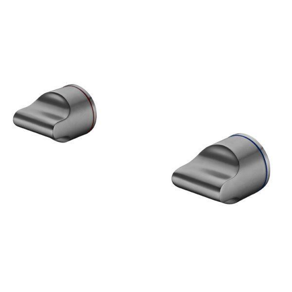 Nero Pearl Wall Top Assemblies - Gun Metal Grey - Burdens Plumbing