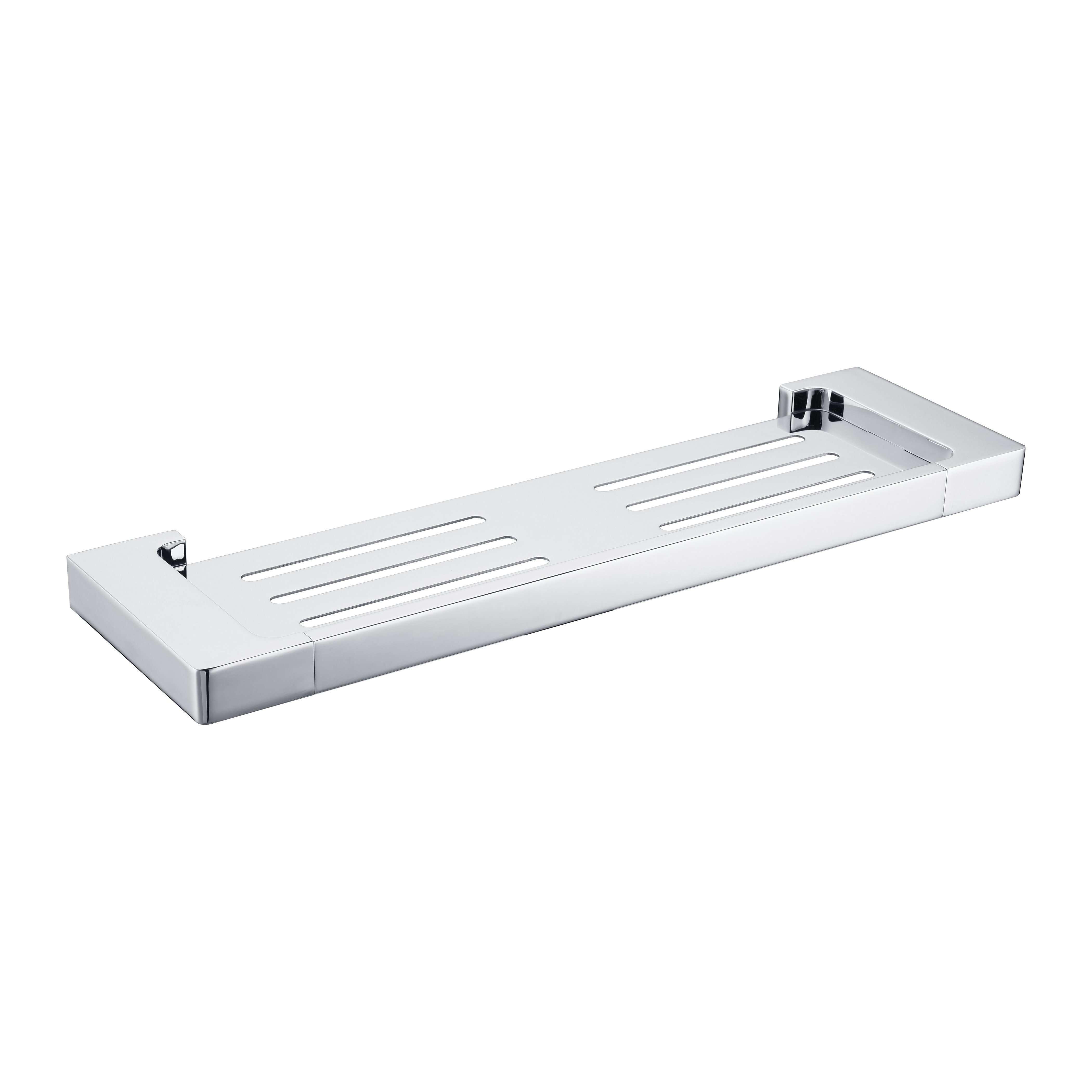 Nero Pearl/Vitra Metal Shelf - Chrome - Burdens Plumbing