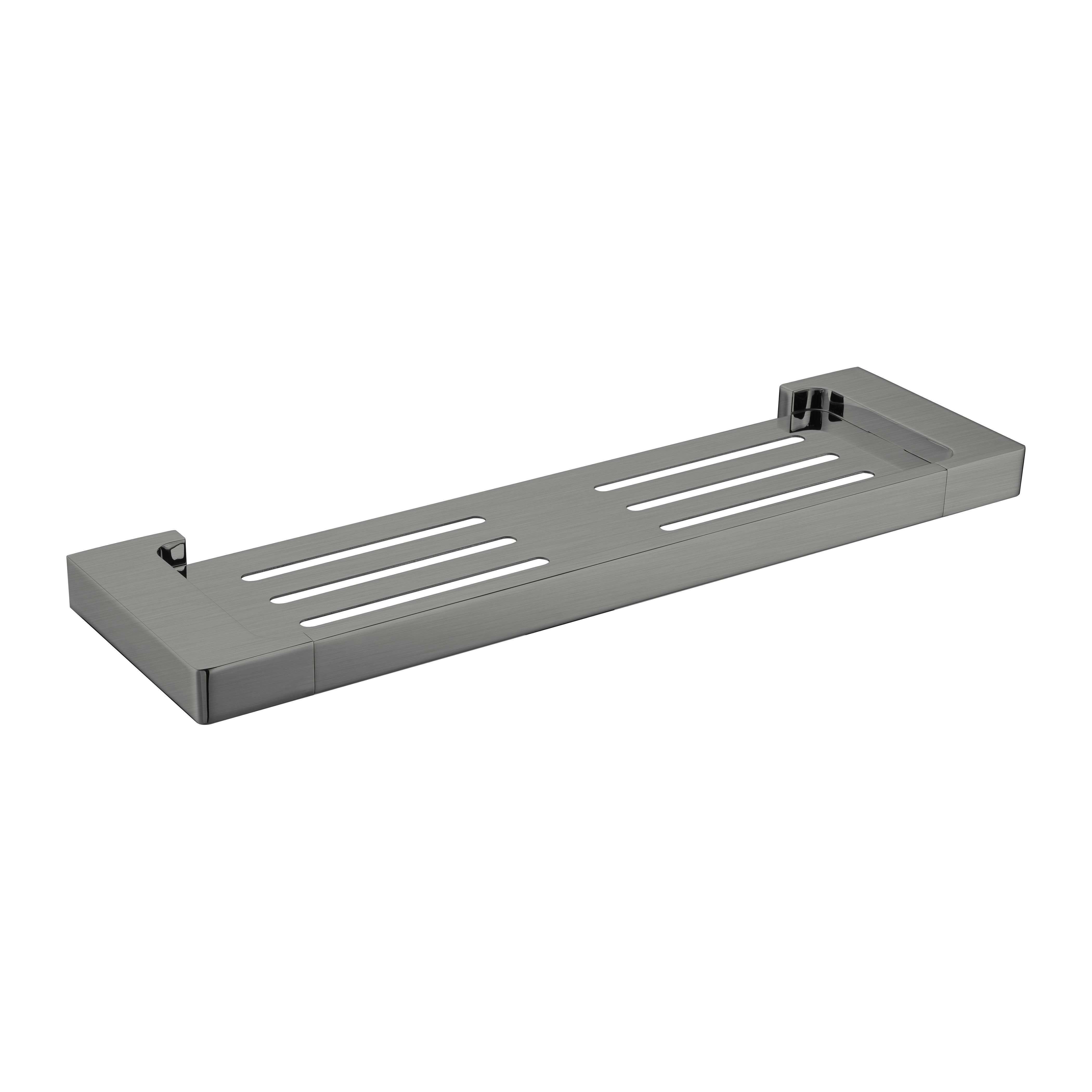 Nero Pearl/Vitra Metal Shelf - Gun Metal Grey - Burdens Plumbing