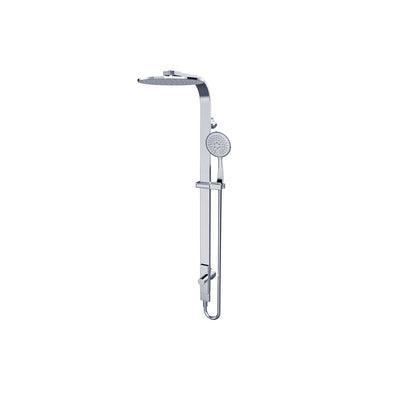 Nero Rain Round Shower Set Single Hose - Chrome - Burdens Plumbing