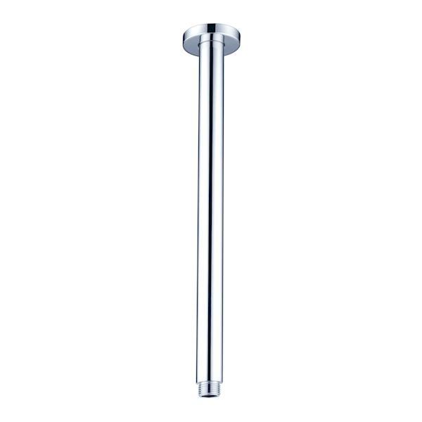Nero Round Ceiling Arm 300mm Chrome - Burdens Plumbing