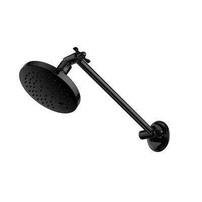 Nero X Plus All Direction Shower Head Matt Black - Burdens Plumbing