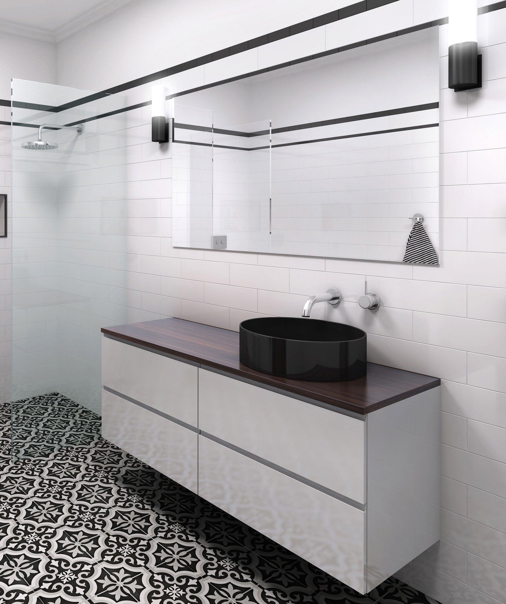 Nimos Slimline Round Above Counter Basin Matte Silk Black Sbc-027K - Burdens Plumbing