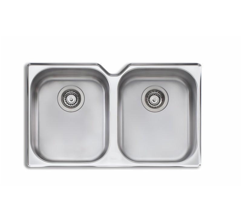 Oliveri Diaz Double Bowl Undermount Sink - Burdens Plumbing