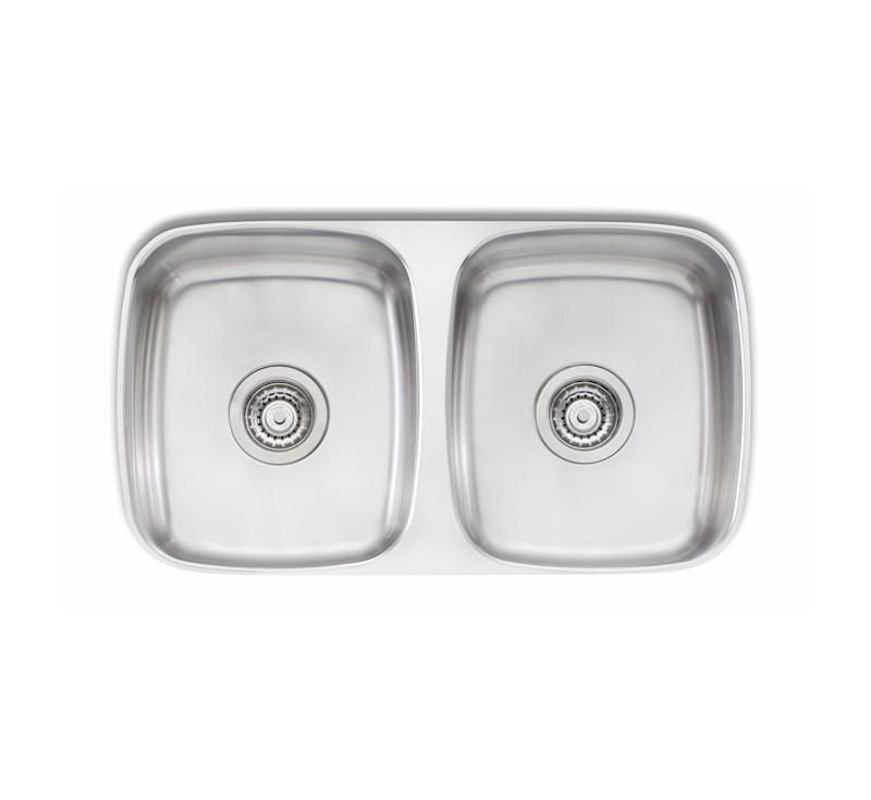 Oliveri Endeavour Double Bowl Undermount Sink - Burdens Plumbing