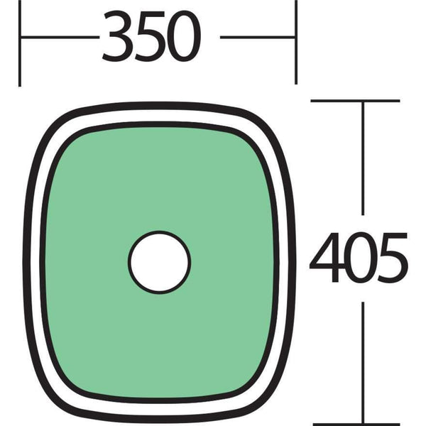 Oliveri Endeavour Standard Bowl Undermount Sink - Burdens Plumbing