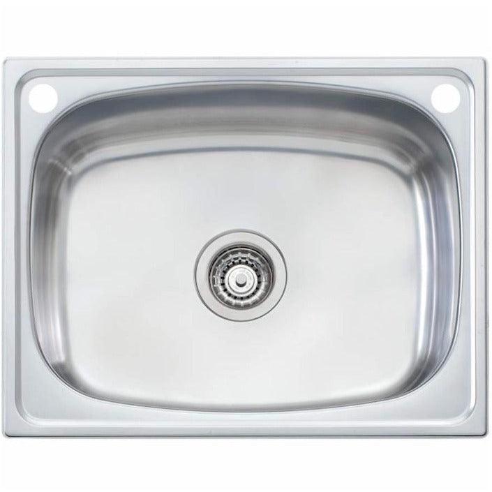 Oliveri Laundry 45L Tub With Rinse Bypass And Overflow 2Th - Burdens Plumbing