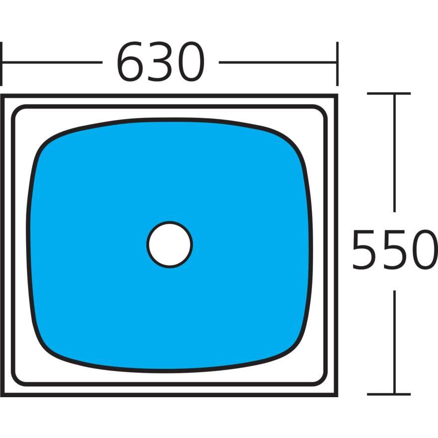 Oliveri Laundry 70L Tub Topmount Nth - Burdens Plumbing