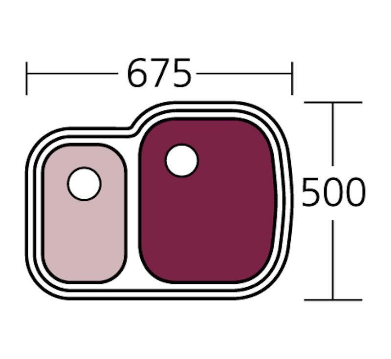 Oliveri Monet 1 & 1/2 L/H Bowl Undermount Sink - Burdens Plumbing