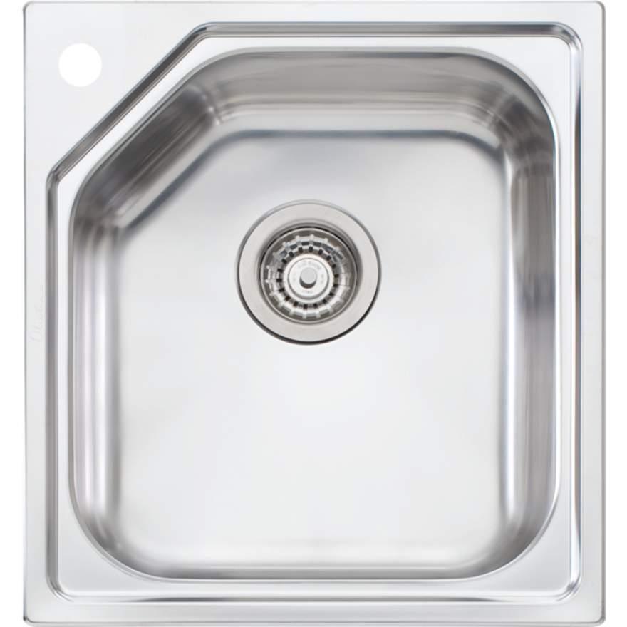 Oliveri Nu-Petite Standard Bowl Topmount Sink 1Th - Burdens Plumbing