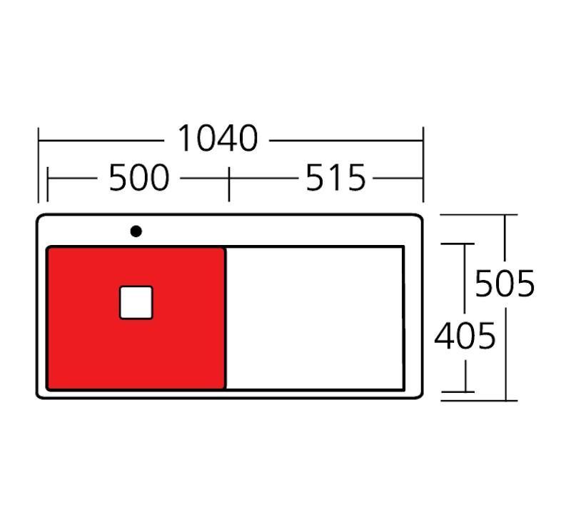 Oliveri Pro Series Single Bowl Topmount Sink R/H Drainer 1Th - Burdens Plumbing