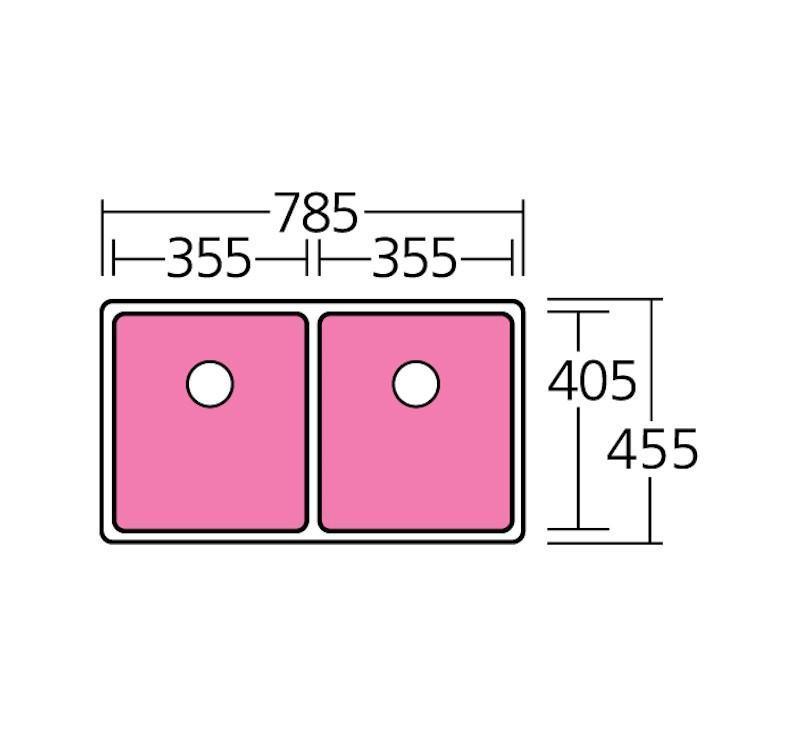Oliveri Sonetto Double Bowl Undermount Sink Nth - Burdens Plumbing