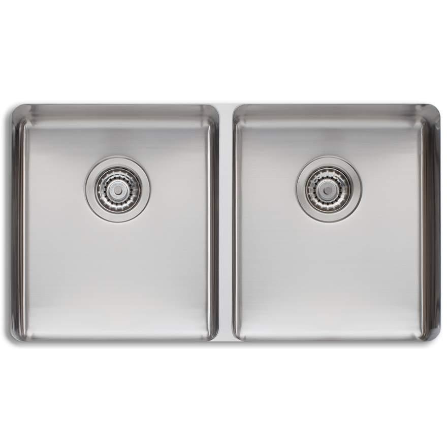 Oliveri Sonetto Double Bowl Undermount Sink Nth - Burdens Plumbing