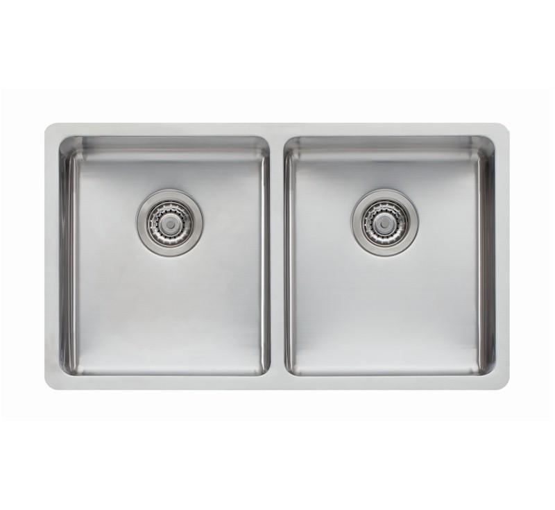 Oliveri Sonetto Double Bowl Universal Sink Nth - Burdens Plumbing