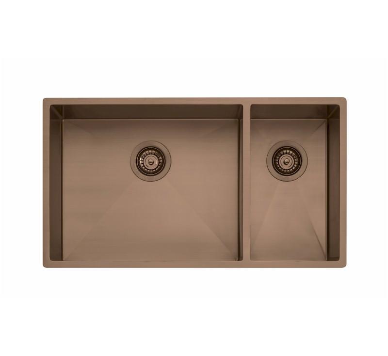 Oliveri Spectra 1 & 1/2 Bowl Copper Sink Nth - Burdens Plumbing