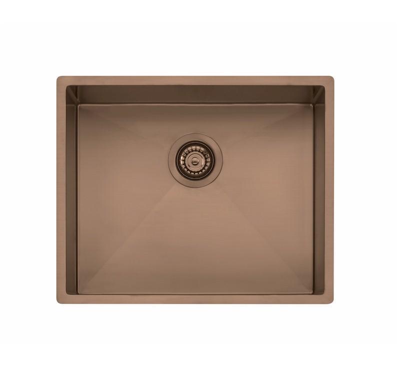 Oliveri Spectra Single Bowl Copper Sink Nth - Burdens Plumbing