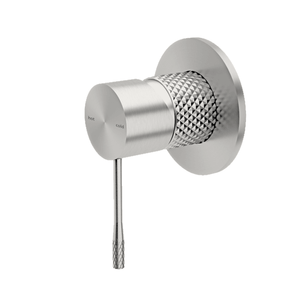 Opal Shower Mixer Brushed Nickel - Burdens Plumbing