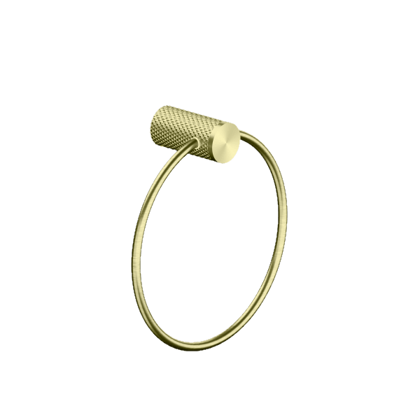 Opal Towel Ring Brushed Gold - Burdens Plumbing