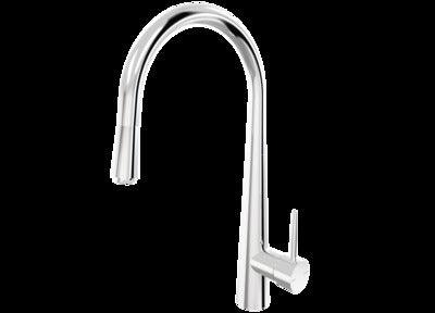 Par Lugano Pull Out Sink Mixer 225Mm Chrome Lmp04-30 - Burdens Plumbing