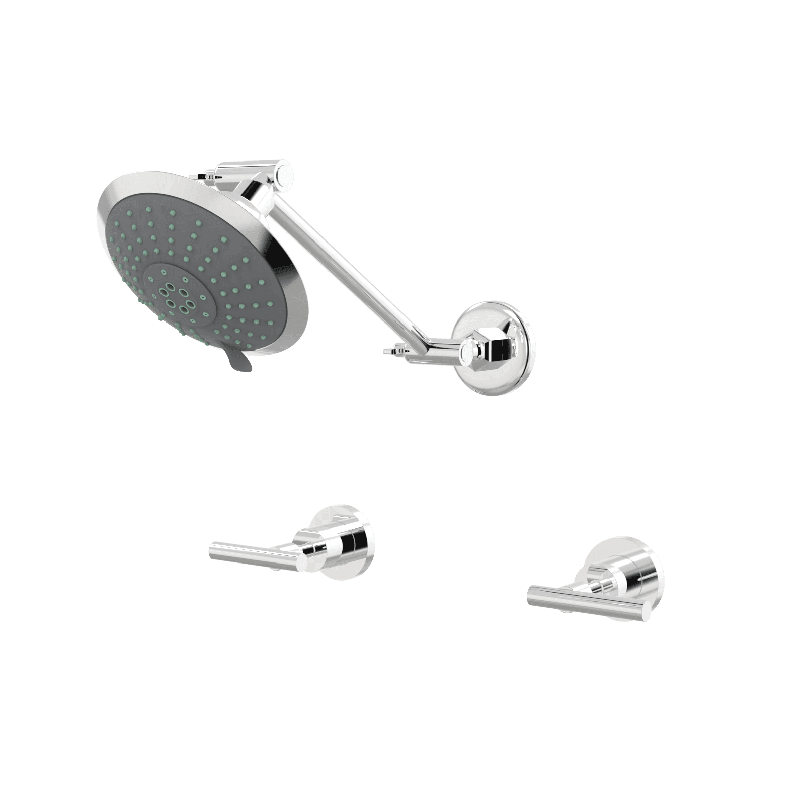 Par Portsea Lever Shower Set Chrome (B29.031.3.01) - Burdens Plumbing