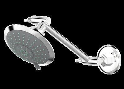 Par Portsea Wall Shower Arm & Rose Chrome Po028.30 (C29.071.1.01) - Burdens Plumbing