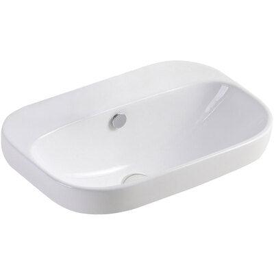 Parisa Semi Inset Basin (No Tap Hole)(Fienza P#:Rb5033-0) - Burdens Plumbing