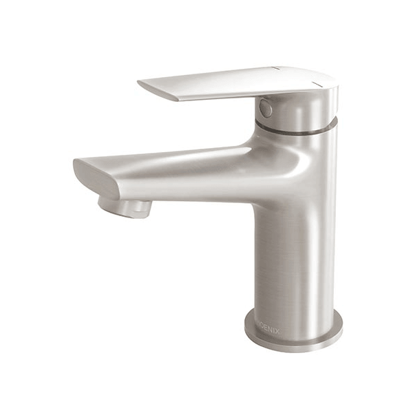 Phoenix Arlo Basin Mixer Brushed Nickel - Burdens Plumbing