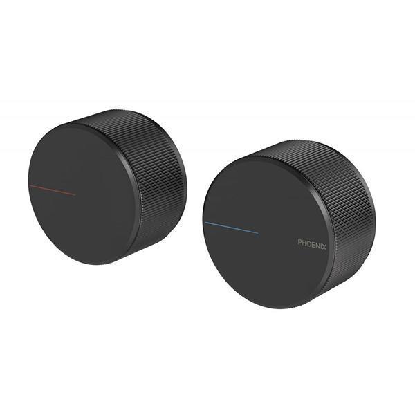 Phoenix Axia Wall Top Assemblies - Matte Black - Burdens Plumbing