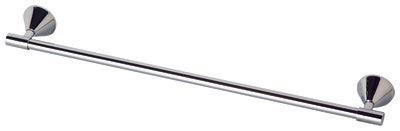 Phoenix Ivy Single Towel Rail 760mm Chrome Yv802 Chr - Burdens Plumbing