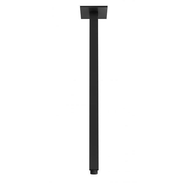 Phoenix Lexi Ceiling Arm Only 450mm - Matte Black - Burdens Plumbing