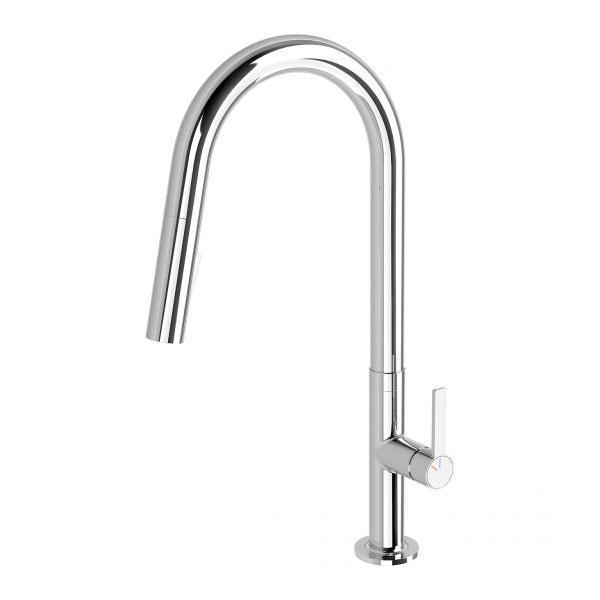 Phoenix Lexi Mkii Pull Out Sink Mixer Chrome - Burdens Plumbing