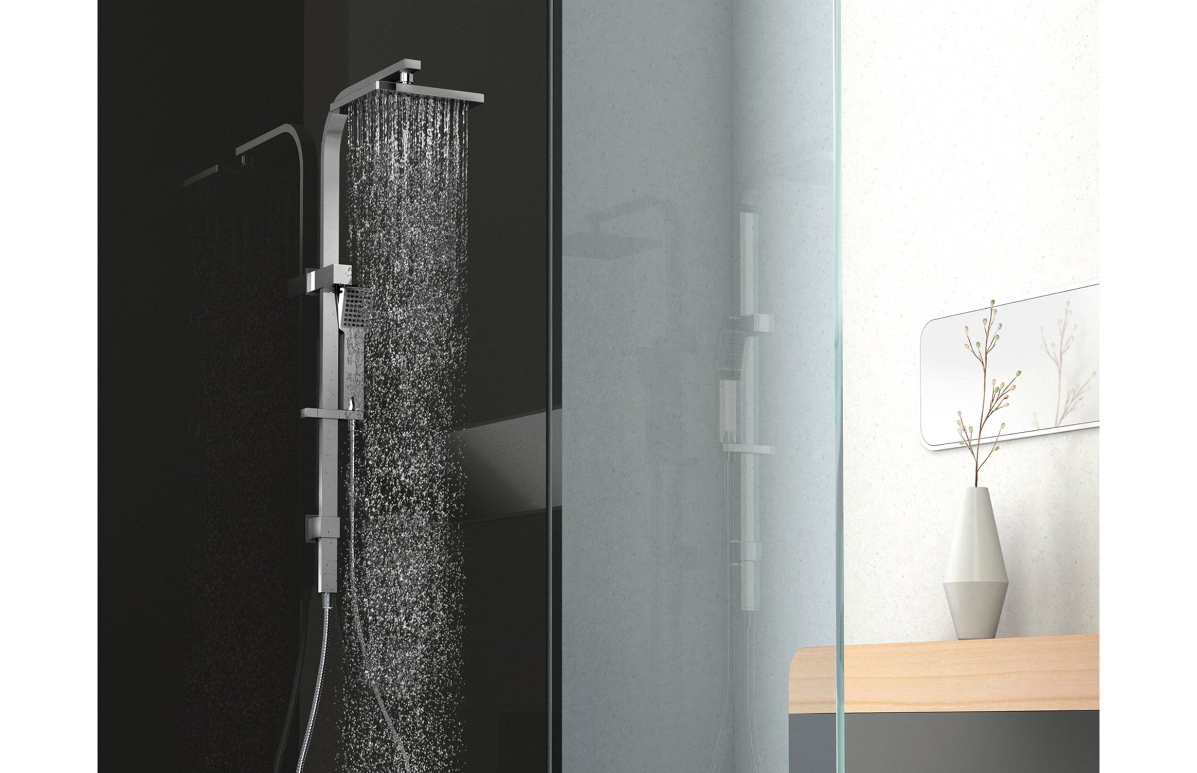 Phoenix Lexi Twin Shower-Chrome - Burdens Plumbing