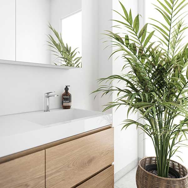 Phoenix Mekko Basin Mixer - Chrome - Burdens Plumbing