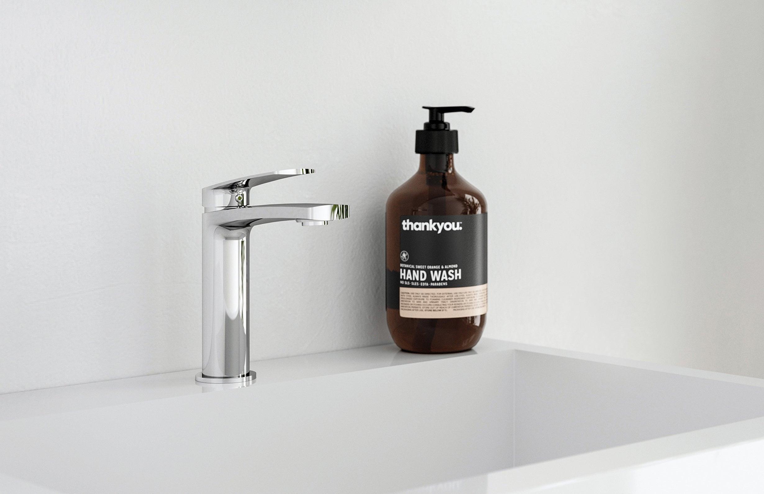 Phoenix Mekko Basin Mixer - Chrome - Burdens Plumbing