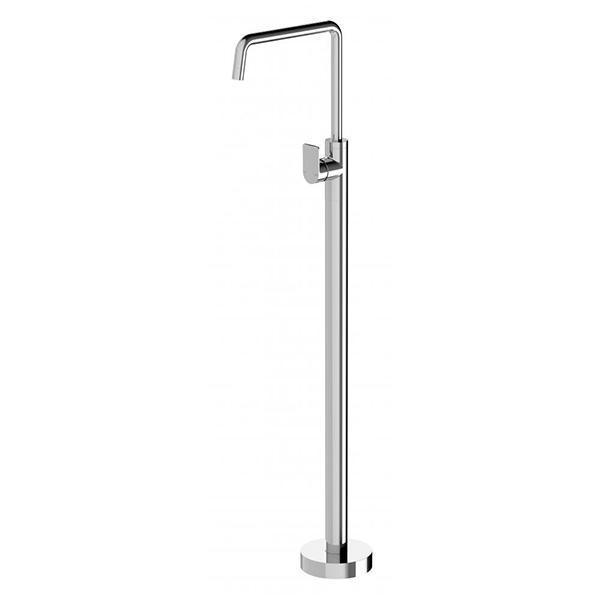 Phoenix Mekko Floor Mounted Bath Mixer - Chrome - Burdens Plumbing