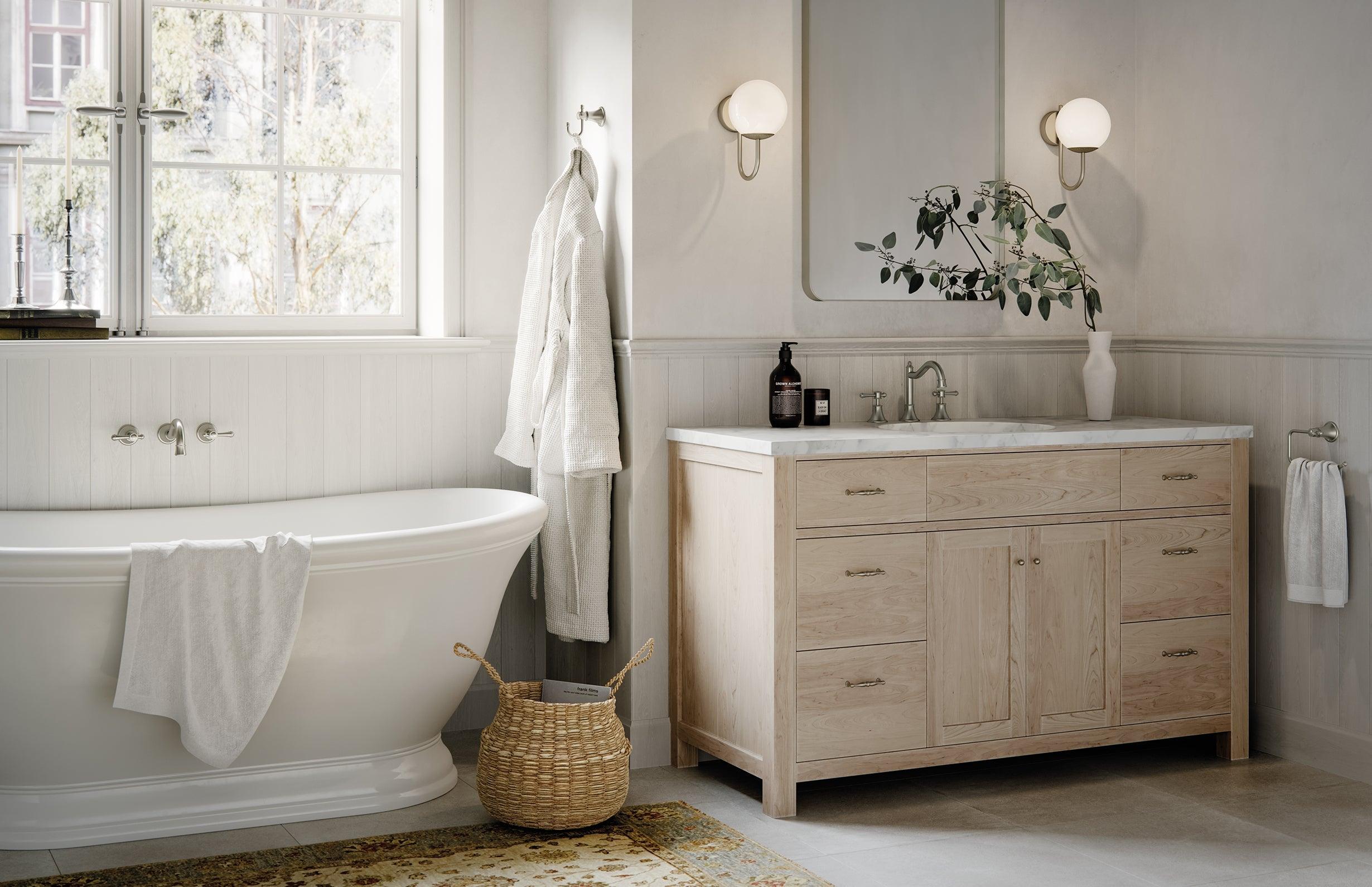 Phoenix Nostalgia Hand Towel Holder Brushed Nickel - Burdens Plumbing