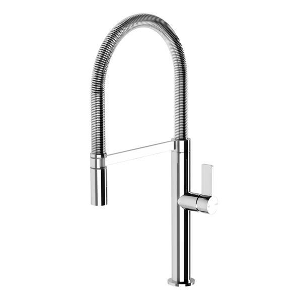 Phoenix Prize Flexible Coil Sink Mixer - Chrome - Burdens Plumbing