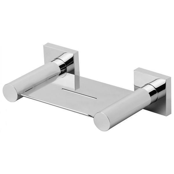 Phoenix Radii Soap Dish Square Plate-Chrome 190mm - Burdens Plumbing