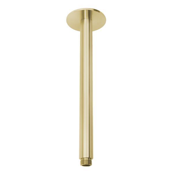 Phoenix Vivid Ceiling Arm Only 300mm - Brushed Gold - Burdens Plumbing