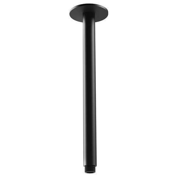 Phoenix Vivid Ceiling Arm Only 300mm-Matte Black - Burdens Plumbing