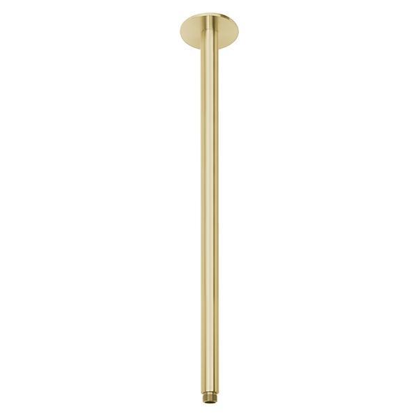 Phoenix Vivid Ceiling Arm Only 450mm Brushed Gold - Burdens Plumbing