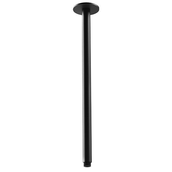 Phoenix Vivid Ceiling Arm Only 450mm Matte Black - Burdens Plumbing