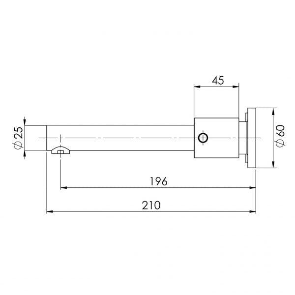 Phoenix Vivid Pin Lever Bath Set 200mm - Burdens Plumbing