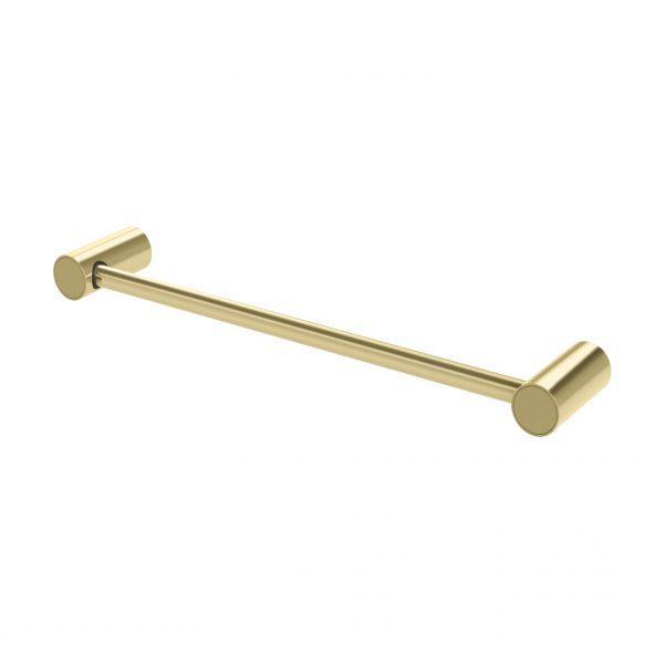 Phoenix Vivid Slimline Hand Towel Rail Brushed Gold - Burdens Plumbing