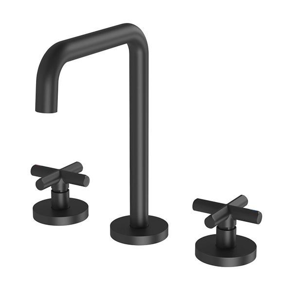 Phoenix Vivid Slimline Plus Basin Set - Matte Black - Burdens Plumbing